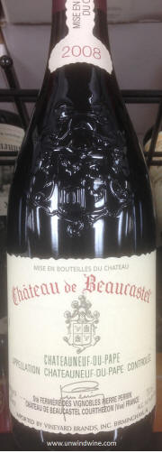 Chateau Beaucastel 2008 CDP