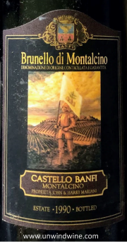 Banfi Brunello di Montalcino 1990