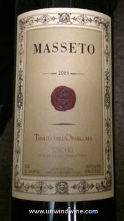 Masseto 2003