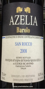 Azelia Scavino San Rocco Barolo 2008