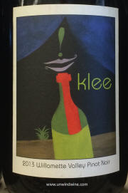 Roots Wine Paul Klee Willamette Pinot Noir 2013