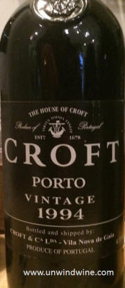 Croft Vintage Port 1994