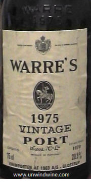 Warre's Vintage Port 1975