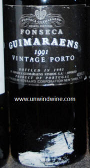 Fonseca Guimaraens Vintage Port 1991