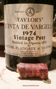 Taylor Fladgate Quinta De Vargellas Vintage Port 1974