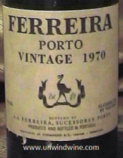 Ferreira Vintage Port 1970