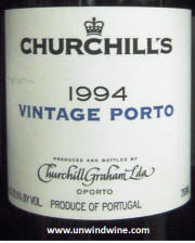 Churchill's Vintage Porto 1994