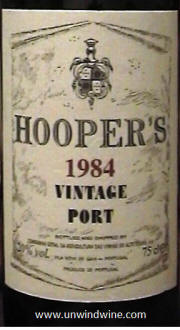 Hoopers Vintage Port 1984
