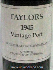 Taylors Vintage Port 1945