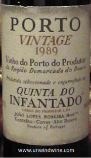 Quinta do Infantado Vintage Port 1989