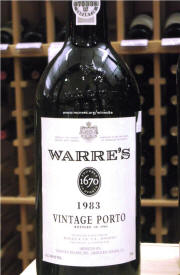 Warre's Vintage Port 1983 