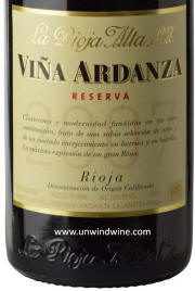 La Rioja Alta "Vina Ardanza" Rioja Reserva 2007