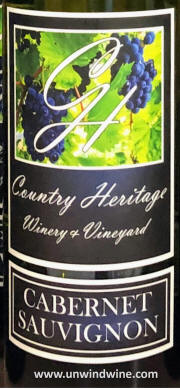 Country Heritage Winery - American Cabernet Sauvignon