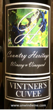 Country Heritage Winery - Indiana Vintner's Cuvee Proprietor's Blend