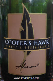 Cooper's Hawk Almond Sparkling Wine