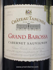 Chateau Tanunda Grand Barossa Cabernet Sauvignon 2012