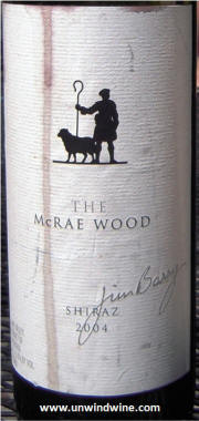 Jim Barry McRae Wood Shiraz 2004