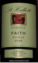 St Hallett Faith Barossa Shiraz 2006