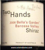 Two Hands Bella's Garden Barossa Shiraz 2006