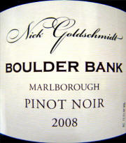 Boulder Bank Pinot Noir 2008
