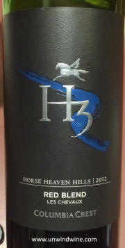 Columbia Crest H3 Horse Heaven Hills Les Chevaux 2012