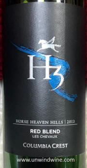 Columbia Crest H3 Horse Heaven Hills Les Chevaux 2013
