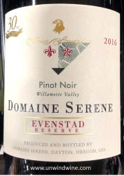 Domaine Serene Evenstad Reserve Willamette Valley Pinot Noir 2016