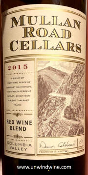 Mullen Road Cellars Columbia Valley Red Blend 2015
