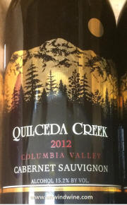 Quilceda Creek Columbia Valley Cabernet Sauvignon 2012