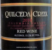 Quilceda Creek Columbia Valley Red Wine 2010