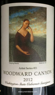 Woodward Canyon Washington State Cabernet Sauvignon Artist Series #21 2012