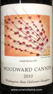 Woodward Canyon Washington State Cabernet Sauvignon Artist Series #19 2010