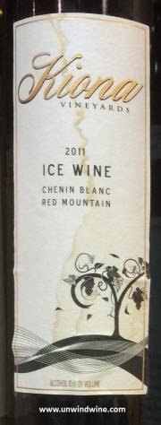 Kiona Red Mountain Ice Wine 2011