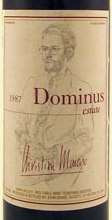 Dominus Estate 1987 label 