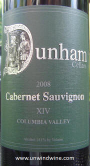 Dunham Cellars Columbia Valley Cabernet Sauvignon XIV 2008