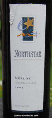 Northstar Columbia Valley Merlot 2001