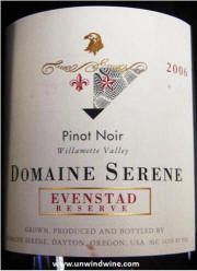 Domaine Serene Evenstad Reserve Pinot Noir 2006