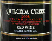 Quilceda Creek Columbia Valley Red Wine