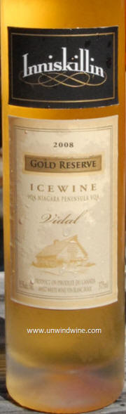 Inniskillin Golden Reserve Vidal Icewine 2008