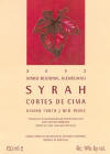 Syrah Red 2002 Label