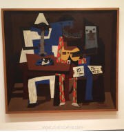 Three Musicians, Pablo Picasso, MoMA, NY