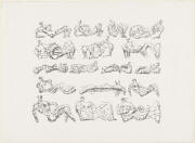 Henry Moore. Seventeen Reclining Figures. 1963, published 1969
