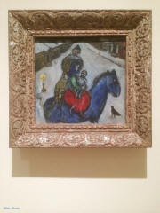The Flight into Egypt by Marc Chagall - 1944