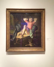 MR Wine Artist - Balthus - Girl With Cat - 1937