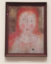 In the Magic Mirror by Paul Klee - 1934
