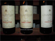 Chappellet Library Wines - Napa Cabernet 1980-81-82