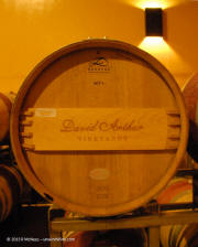 David Arthur Vineyards Cellar - Barrel