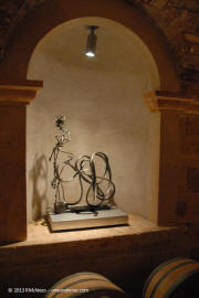 Hall Rutherford Cellar Artwork Sculpture