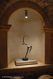 Hall Rutherford Cellar Artwork Sculpture