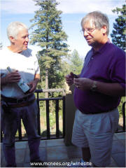 Mike Lambord & Rick @ Lamborn Estate on Howell Mountain, Napa Valley
